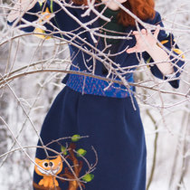 Алиса в зимнем лесу