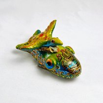 Гудушка "Рыба и птица" (керамика, роспись)