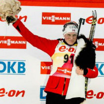 Тура Бергер обеспечила себе победу в Кубке мира по биатлону