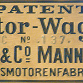 Benz und Daimler (1886)