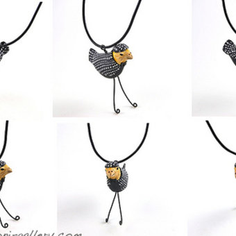 Black Bird Pendant