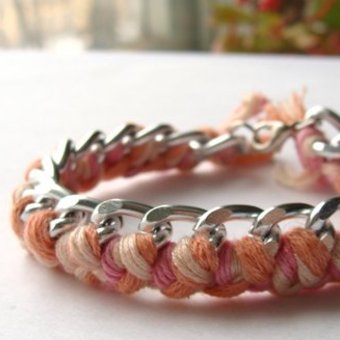 "braid. thread" green, дшдфс, pink