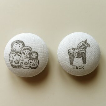 Buttons "Russian Dolls"