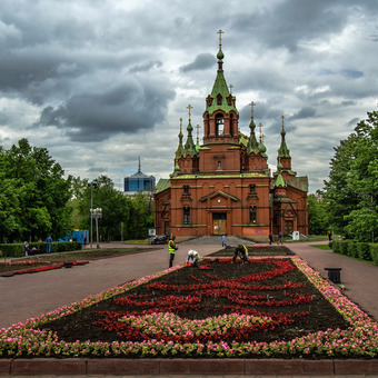 Челябинск. 14. 05. 2018 - Храм Александра Невского