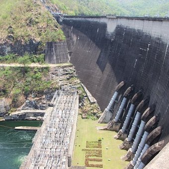 Дамба Пхумибол(Bhumibol Dam). Провинция Так. Таиланд. Ночь в палатке-3.