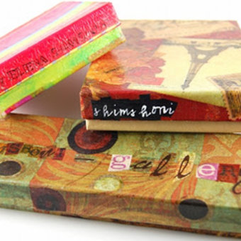 Decoupaged Gift Boxes