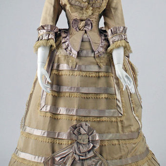 Dress 1865–70