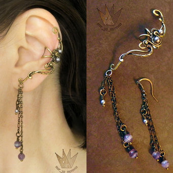 Ear cuff «Арабеска»