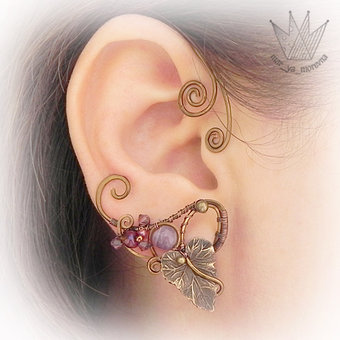 Ear cuff «Лоза»