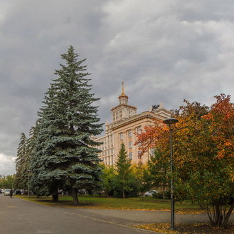 фото осень ЮУРГУ