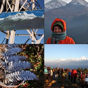 Гималайский трек_День 13: Ghorepani (2860)-Poon Hill-Pokhara