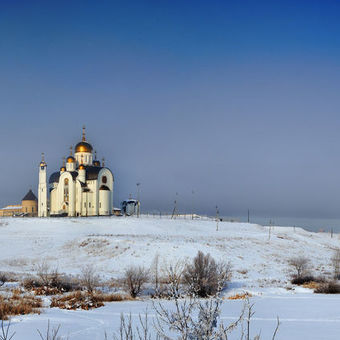 Магнитогорск. Храм Вознесения. Смена матриц.