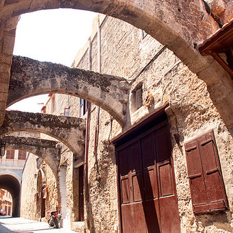 Old town. . . Rhodes, Greece. . .