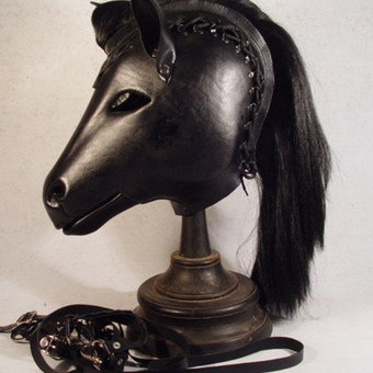 One Dollar start No reserve Horse mask Auction