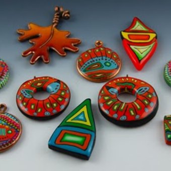 Orange Pendants for Sale!