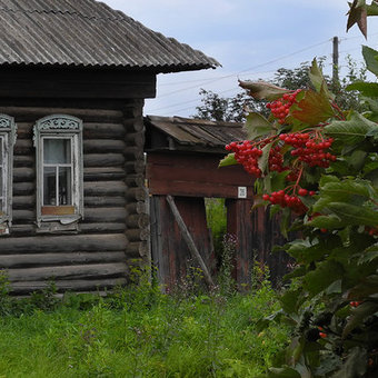 Осенью в деревне