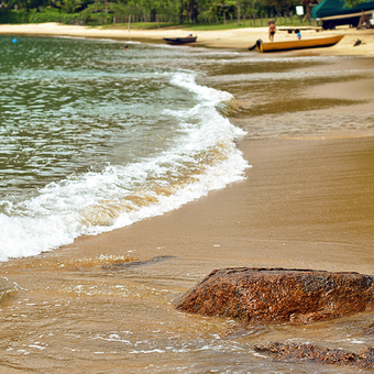 Пляж Фламенго - Praia do Flamengo, Ubatuba