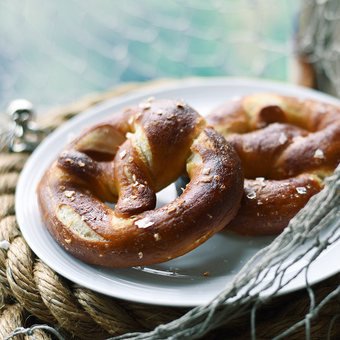 Salty pretzels