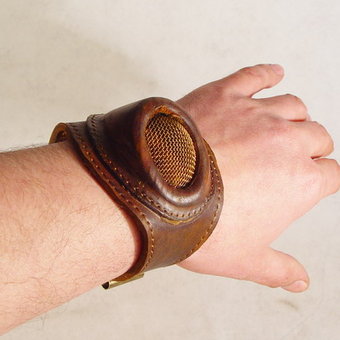 Steampunk Mens Bracelet