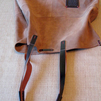 Suede Hobo Bag