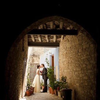 Свадьба на Кипре на белых скалах Афродиты: Олег и Катя