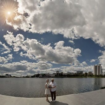 свадебный фотограф в Екатеринбурге - гигапиксельная панорама