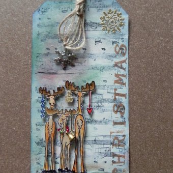 Тег 2 от Тима Хольтца. Tag 2 from Tim Holtz