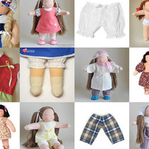 Набор выкроек одежды для кукол