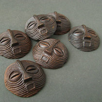 "Африканские маски" из керамики