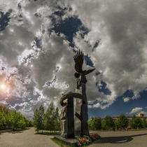Челябинск. Монумент памяти воинам-интернационалистам.