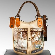 Необычная сумочка из коллекции Альфонс Муха - Времена года