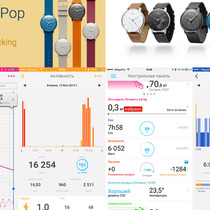 Гаджеты. Часы фитнес-трекер Withings Activite Pop