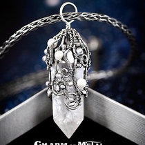 "Ice Queen Crystal" Серебряная подвеска