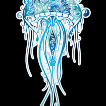 Интерьерная наклейка «Медуза»