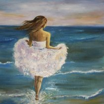 Картина "Бегущая по волнам"