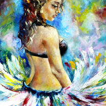 Картина "Танцовщица"