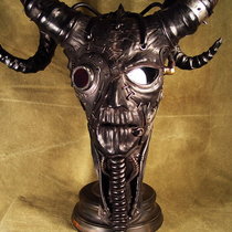 Космический Сатана. Кожаная маска. Space Satan. Leather Mask.