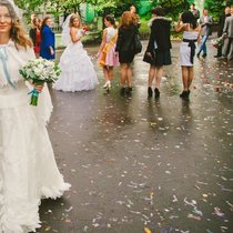 Любовь Кондратьева о своем свадебном платье KAURTSEVA
