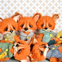 Много лисят и ослик / Many foxes and one Donkey