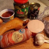 Мясная солянка