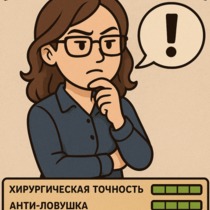 "Она знала, что вы скажете, ещё до того, как вы это сформулировали — и уже нашла логическую ошибку"
