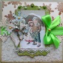 Открытки к Новому Году, новинки Scrapbox