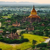 Про долину древних ступ в Багане. Мьянма