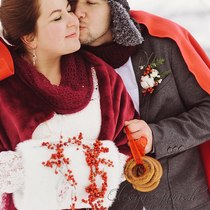 Русская зимняя свадьба