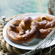 Salty pretzels