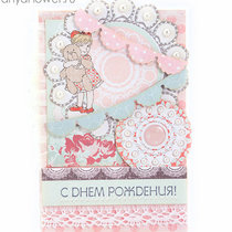 Серия детских открыток "Sweet Childhood" #2 и #3 - с девочками)))