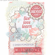 Серия детских открыток "Sweet Childhood" #8 и #9 - Sweet love. . .