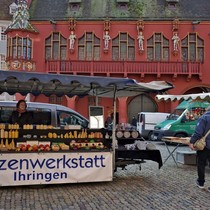 Субботний рынок во Фрайбурге