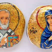 Св. Николай и Богородица