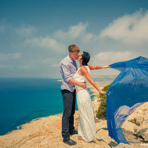 Свадебная фотосессия на Кипре: Кристина и Алексей
